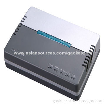 VoIP Gateway, Supports PPPoE Protocol (ADSL Modem Access), Supports FXS and FXO Function